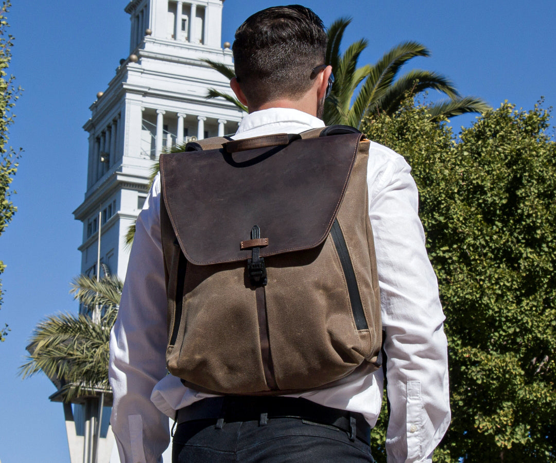 Limited Stock Available — the iconic Staad Laptop Backpack