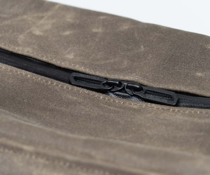 Water-resistant YKK zipper with double pulls