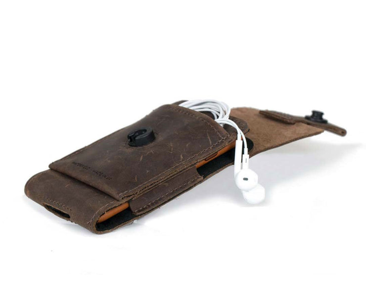 Leather Phone Holster Case No. 48XL, USA Made