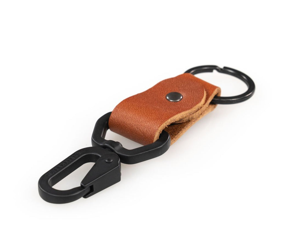 Round Leather Keyring Clip Purse. – lusciousscarves