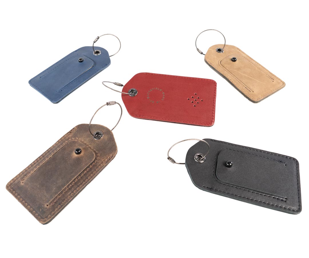 Secure AirTag Holder with Strap, AirTag Luggage Tag
