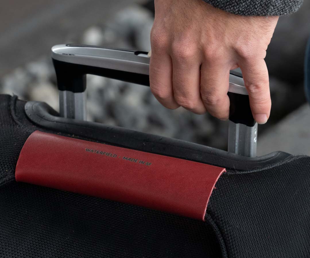 Jack&Chris Leather Luggage Handle Wrap, Luggage Handle Cover for Travel Bag  Luggage Suitcase, Handle Grip Luggage Identifier - Yahoo Shopping