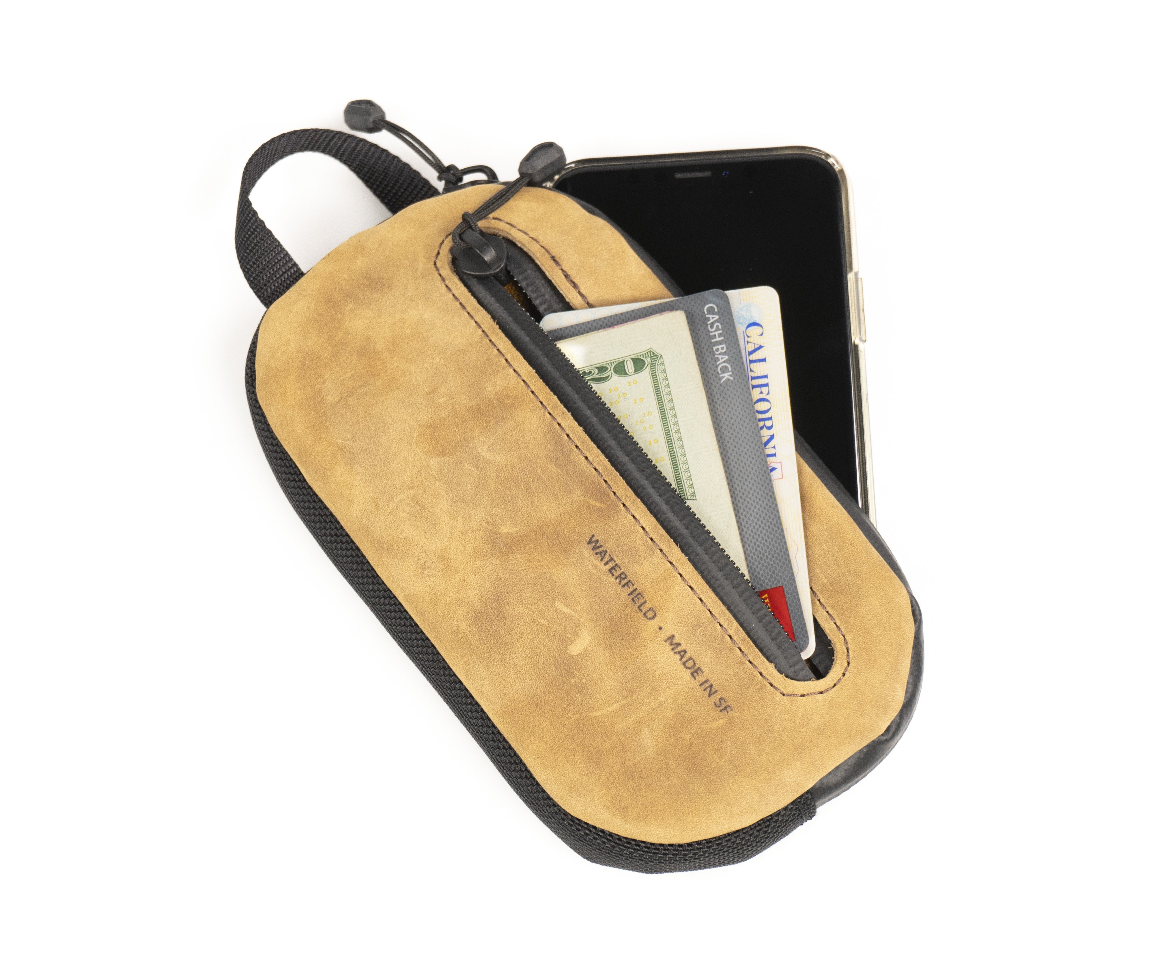 Wallet with phone online pouch